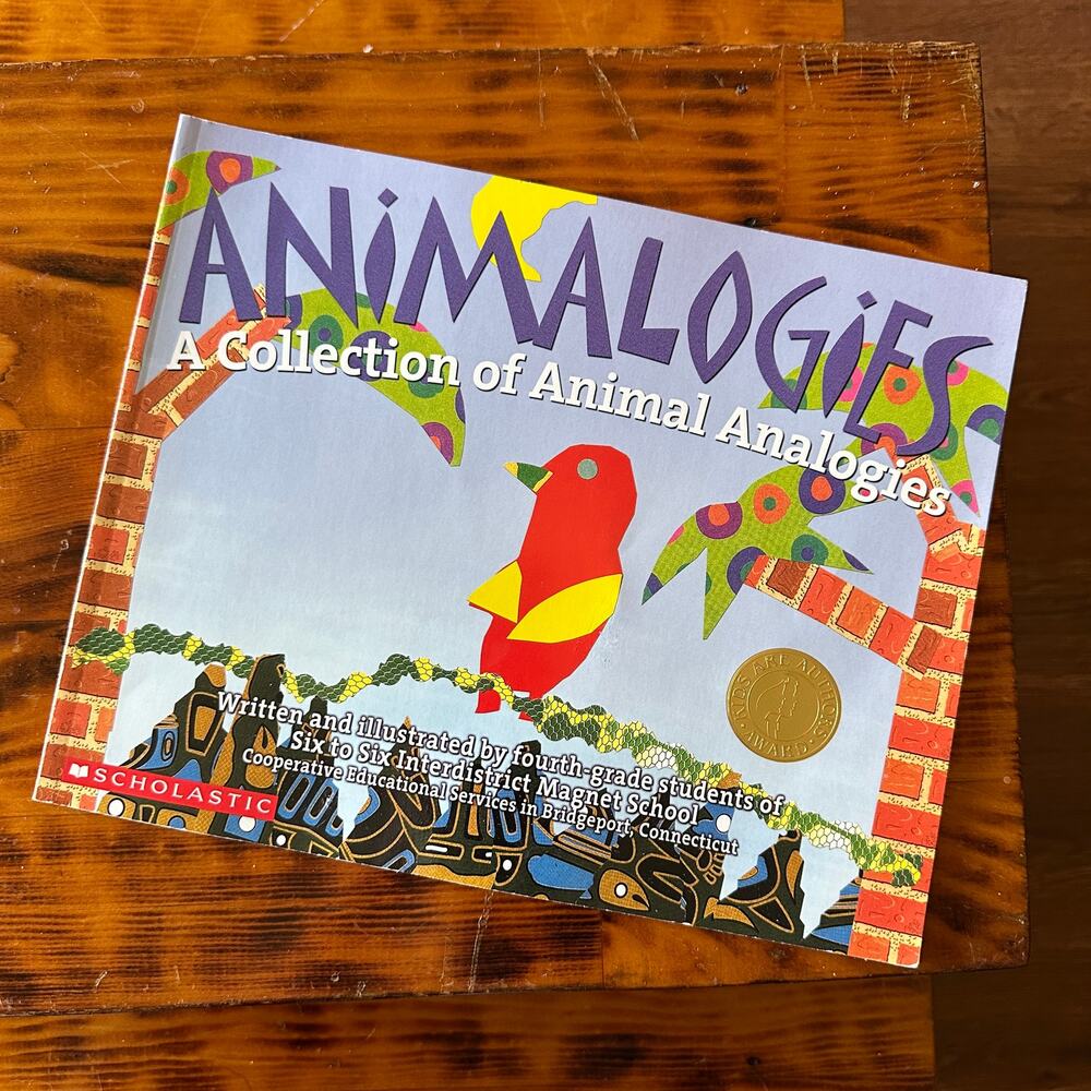 Vintage 2003 Animalogies A Collection Of Animal Analogies Paperback Book